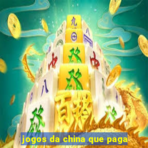 jogos da china que paga